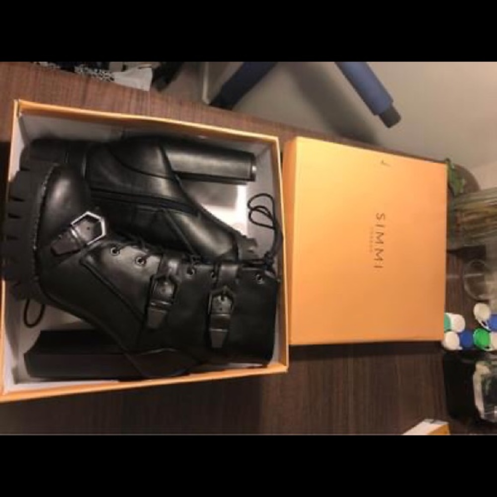 ASOS Platform Boots - Picture 2 of 8